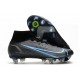 Nike Mercurial Superfly 8 Elite SG-Pro AC Nero Grigio Ferro