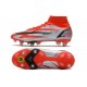 Nike Mercurial Superfly 8 Elite SG-Pro AC Rosso Cile Nero Ghost Arancione Total