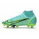 Nike Mercurial Superfly 8 Elite SG-Pro AC Turchese Dinamico Lime Glow