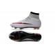 Scarpe da Calcio Nuovi Ronaldo Nike Mercurial Superfly FG Bianco Rosso