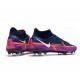 Nike Phantom GT Elite DF II FG College Navy Bianco Viola Vivido