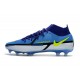 Nike Phantom GT Elite DF II FG Blu Giallo Grigio