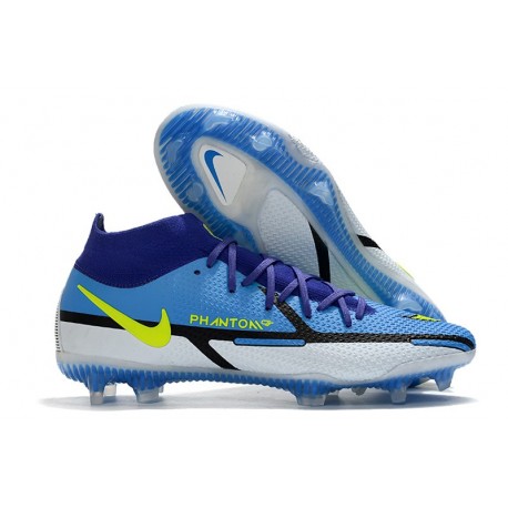 Nike Phantom GT Elite DF II FG Blu Giallo Grigio