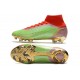 Nike Mercurial Superfly 8 Elite DF FG Verde Rosso Oro