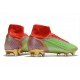 Nike Mercurial Superfly 8 Elite DF FG Verde Rosso Oro