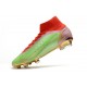 Nike Mercurial Superfly 8 Elite DF FG Verde Rosso Oro