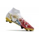 Nike Mercurial Superfly 8 Elite DF FG Ronaldo Bianco Rosso Blu Oro