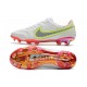 Scarpa da Calcio Nike Tiempo Legend 9 Elite FG Bianco Rosso Rosa