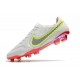 Scarpa da Calcio Nike Tiempo Legend 9 Elite FG Bianco Rosso Rosa