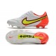 Scarpa da Calcio Nike Tiempo Legend 9 Elite FG Bianco Volt Cremisi Vivace