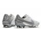 Scarpa da Calcio Nike Tiempo Legend 9 Elite FG Bianco Grigio