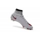 Scarpe da Calcio Nuovi Ronaldo Nike Mercurial Superfly FG Bianco Rosso