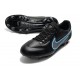 Scarpa da Calcio Nike Tiempo Legend 9 Elite FG Nero Grigio Ferro