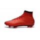 Scarpe da Calcio Nuovi Ronaldo Nike Mercurial Superfly FG Rosso Oro