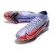 Nike Mercurial Superfly 8 Elite DF FG Mbappe Thistle Chiaro Argento Metallico