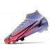 Nike Mercurial Superfly 8 Elite DF FG Mbappe Thistle Chiaro Argento Metallico