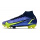 Nike Mercurial Superfly 8 Elite DF FG Zaffiro Volt Blu Void