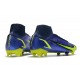 Nike Mercurial Superfly 8 Elite DF FG Zaffiro Volt Blu Void