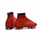 Scarpe da Calcio Nuovi Ronaldo Nike Mercurial Superfly FG Rosso Oro