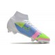 Nike Mercurial Superfly 8 Elite DF FG Bianco Blu