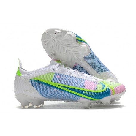 Nike Mercurial Vapor XIV Elite FG Bianco Blu Verde