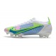 Nike Mercurial Vapor XIV Elite FG Bianco Blu Verde