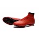 Scarpe da Calcio Nuovi Ronaldo Nike Mercurial Superfly FG Rosso Oro