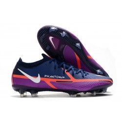 Nike Phantom GT II Elite FG College Navy Bianco Viola Vivido