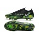 Nike Phantom GT II Elite FG Nero Metallic Platino Verde Strike