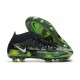 Nike Phantom GT Elite DF II FG Nero Metallic Platino Verde Strike