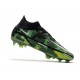 Nike Phantom GT Elite DF II FG Nero Metallic Platino Verde Strike