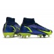 Nike Mercurial Superfly 8 Elite SG-Pro AC Zaffiro Volt Blu Void