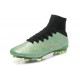 Scarpe da Calcio Nuovi Ronaldo Nike Mercurial Superfly FG Verde Oro Nero