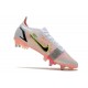 Nike Mercurial Vapor XIV Elite SG-Pro Bianco Nero Cremisi Vivace Rosa Blast