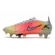 Nike Mercurial Vapor XIV Elite SG-Pro Bianco Argento Metallico Platino Puro