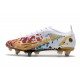 Nike Mercurial Vapor XIV Elite SG-Pro Bianco Rosso Oro