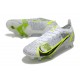 Nike Mercurial Vapor XIV Elite SG-Pro Bianco Nero Metallic Argento Volt