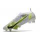 Nike Mercurial Vapor XIV Elite SG-Pro Bianco Nero Metallic Argento Volt