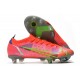 Nike Mercurial Vapor XIV Elite SG-Pro Cremisi Vivace Argento Metallico