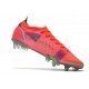 Nike Mercurial Vapor XIV Elite SG-Pro Cremisi Vivace Argento Metallico