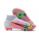 Nike Mercurial Superfly VIII Elite AG Bianco Rosa Nero