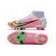 Nike Mercurial Superfly VIII Elite AG Bianco Rosa Nero