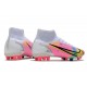 Nike Mercurial Superfly VIII Elite AG Bianco Rosa Nero