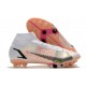 Nike Mercurial Superfly VIII Elite AG Bianco Nero Cremisi Vivace Rosa Blast