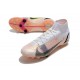 Nike Mercurial Superfly VIII Elite AG Bianco Nero Cremisi Vivace Rosa Blast