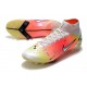 Nike Mercurial Superfly VIII Elite AG Bianco Argento Metallico Platino Puro