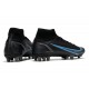 Nike Mercurial Superfly VIII Elite AG Nero Grigio Ferro