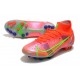 Nike Mercurial Superfly VIII Elite AG Cremisi Vivace Argento Metallico