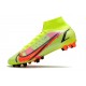 Nike Mercurial Superfly VIII Elite AG Volt Cremisi Vivace Nero