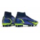 Nike Mercurial Superfly VIII Elite AG Zaffiro Volt Blu Void